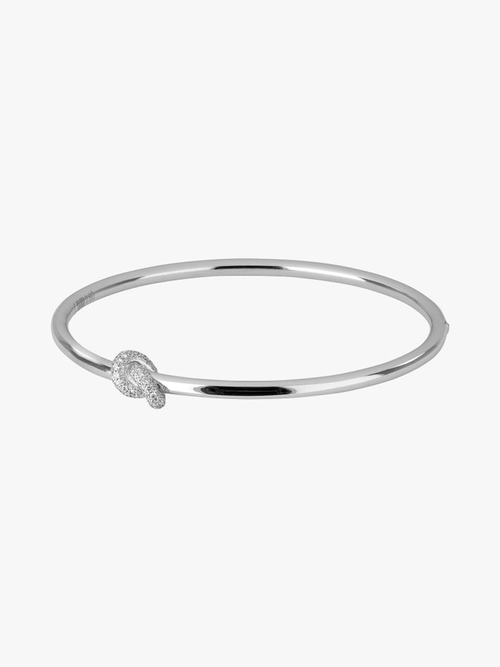 Absolutely knot pavé diamond bracelet