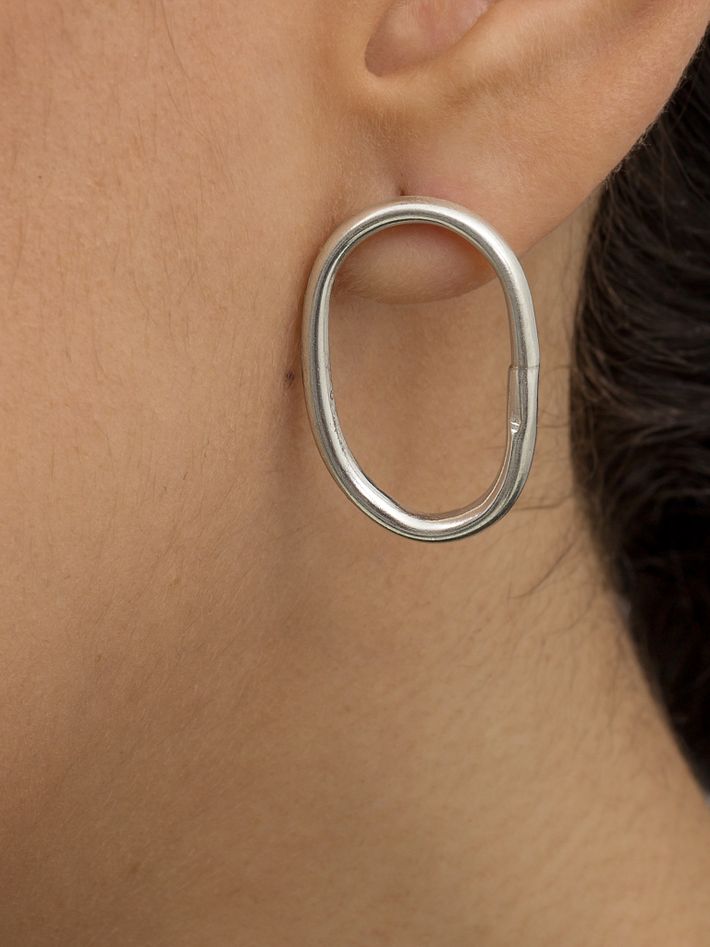 Organic stud earrings