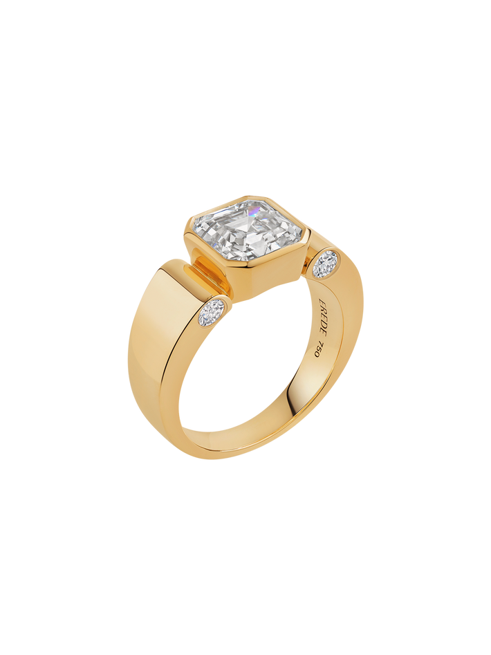 Axle diamond ring