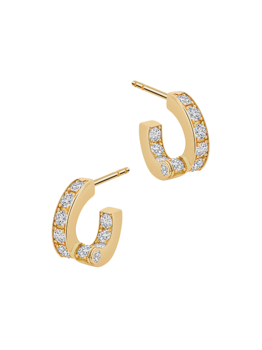 Coil pavé hoops photo