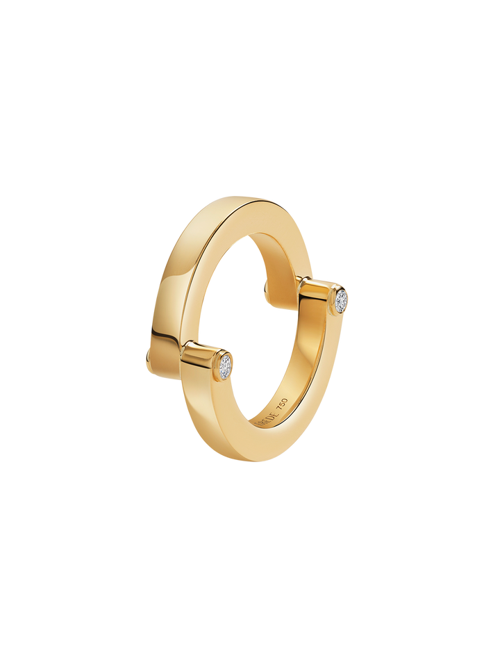 Hinged ring