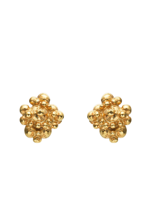 Céleste deux small earrings 14ct gold photo