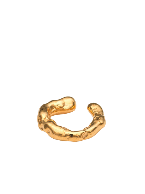 Talisman ear cuff gold vermeil photo