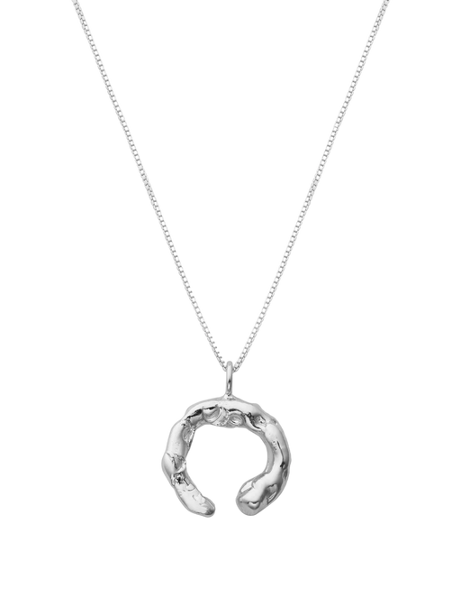 Talisman fortune necklace silver photo