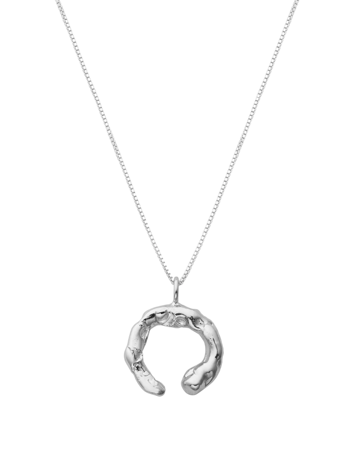 Talisman fortune necklace silver