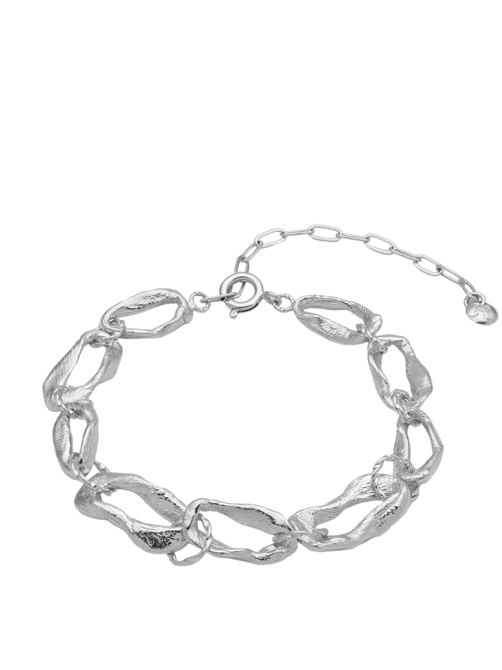 Vacation chain bracelet silver