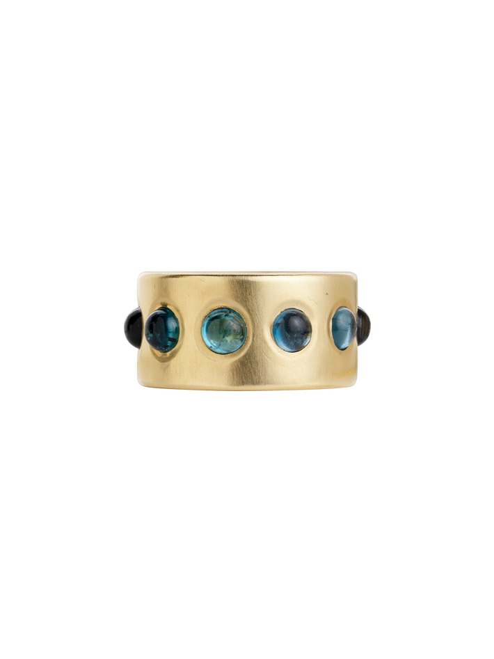 Topaze band ring