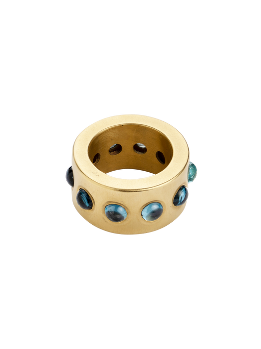 Topaze band ring photo