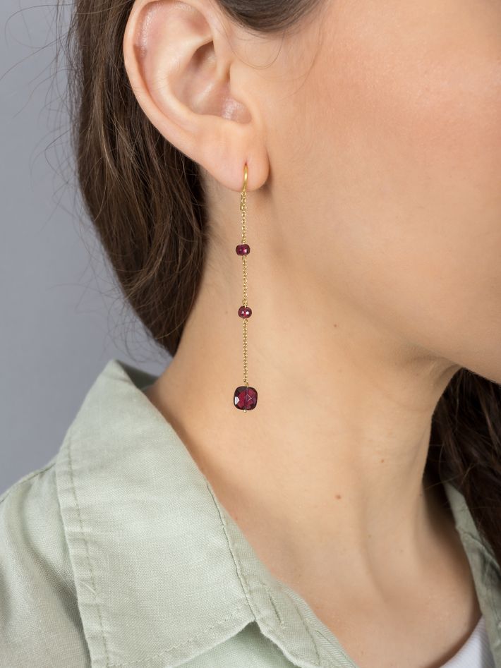 Tourmaline earrings