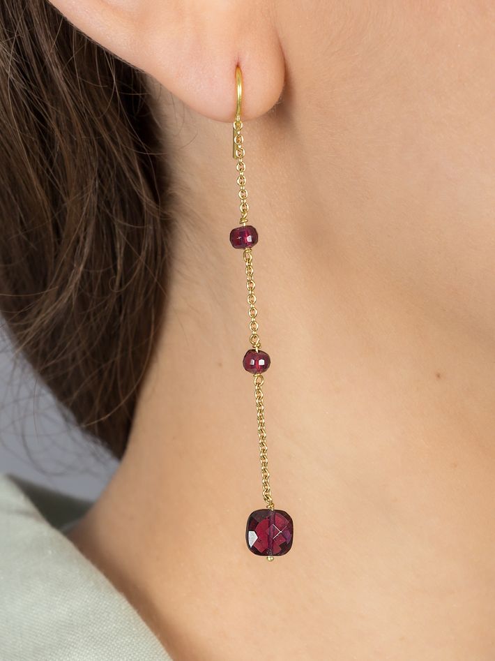 Tourmaline earrings