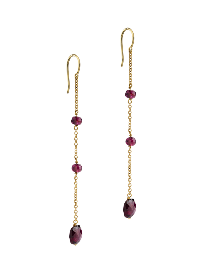 Tourmaline earrings