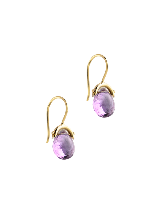 Amethyst earrings photo