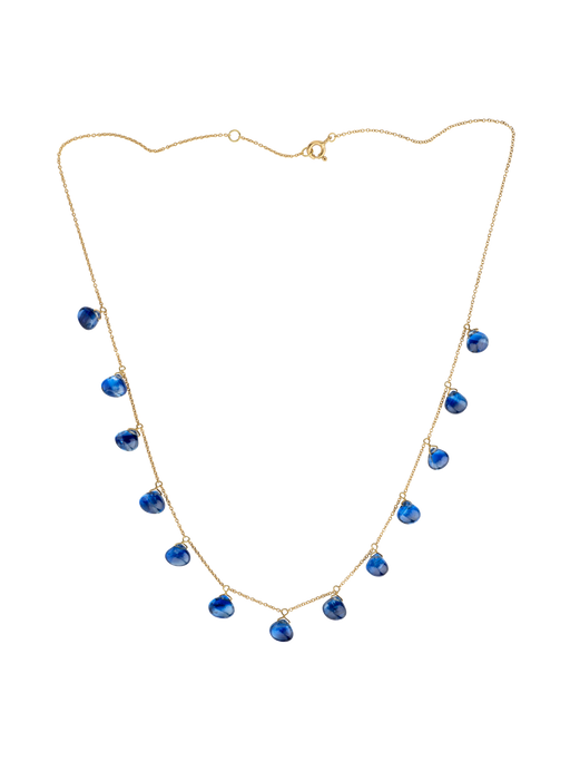 Kyanite chain necklace photo