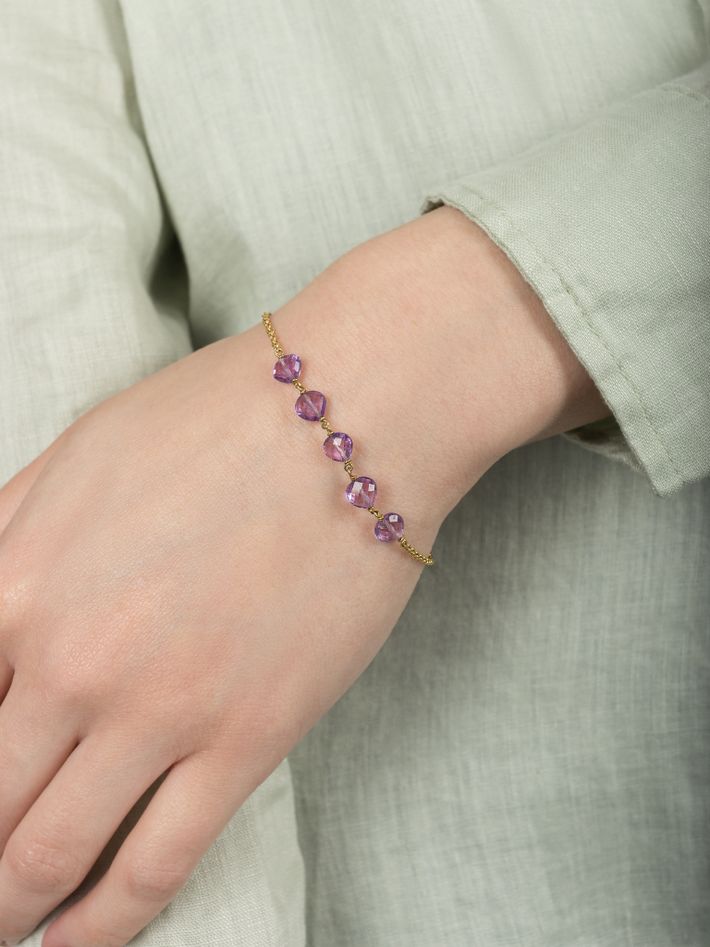 Amethyst bracelet