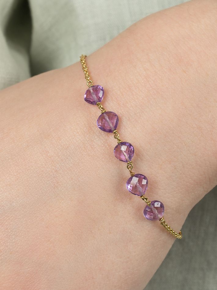 Amethyst bracelet