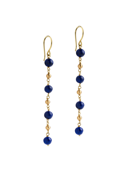 Lapis lazuli earrings photo