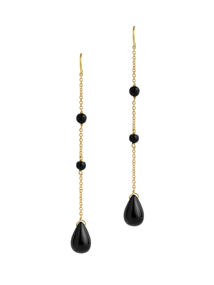 Smokey quartz earrings