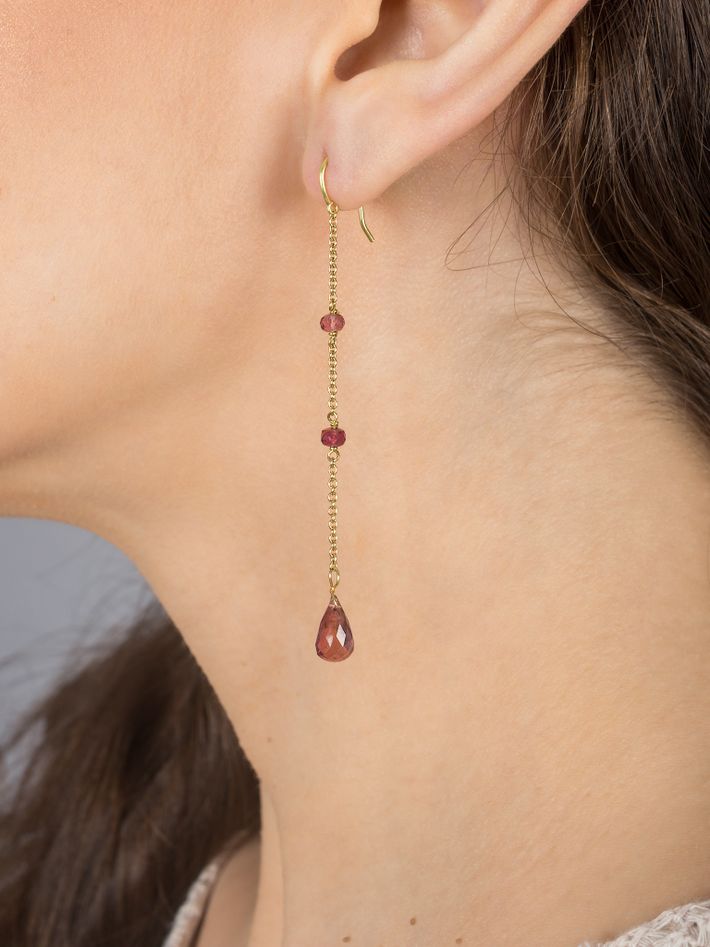 Tourmaline earrings