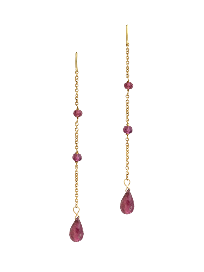 Tourmaline earrings