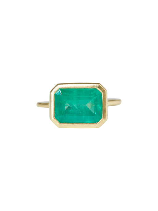 Art deco emerald ring  photo