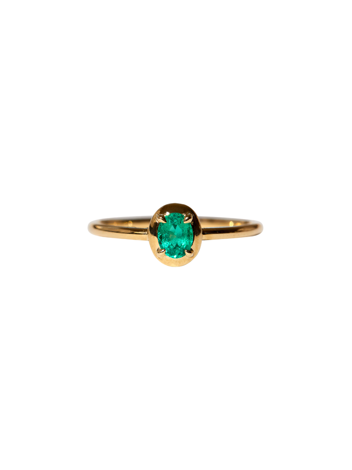 Nova emerald ring