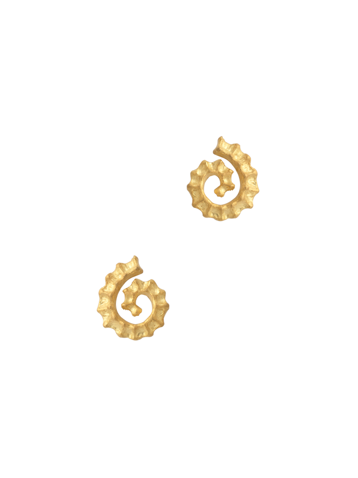 Seahorse stud earrings