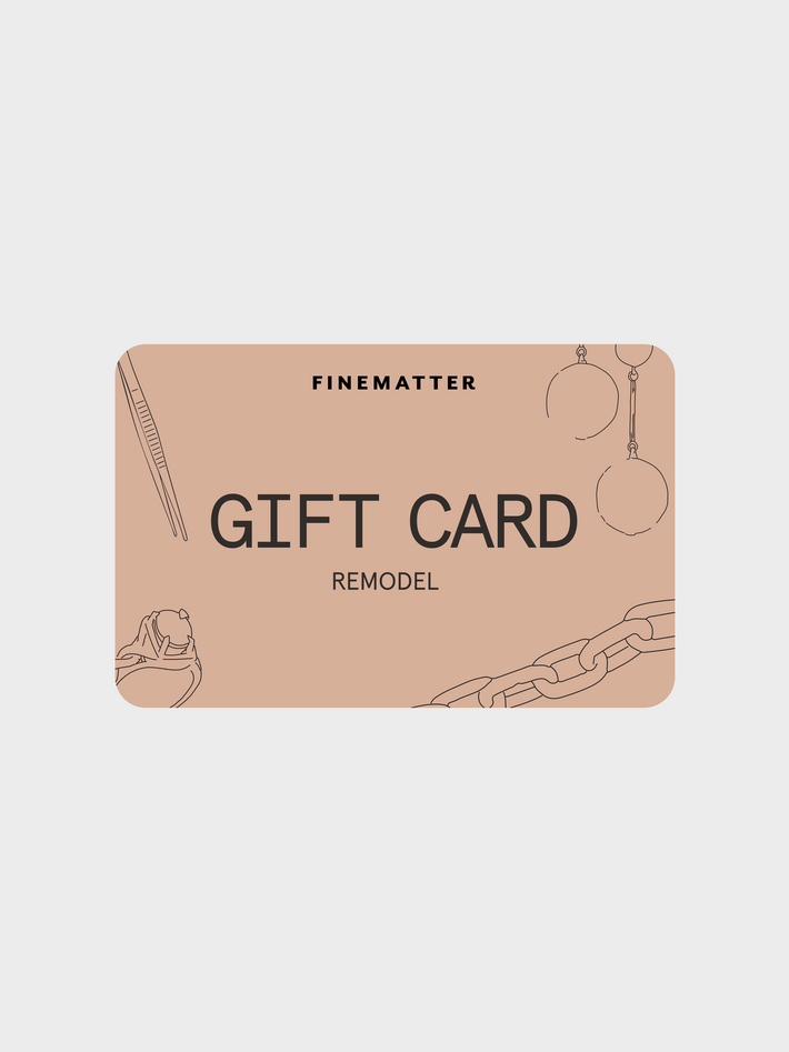 Remodel gift card