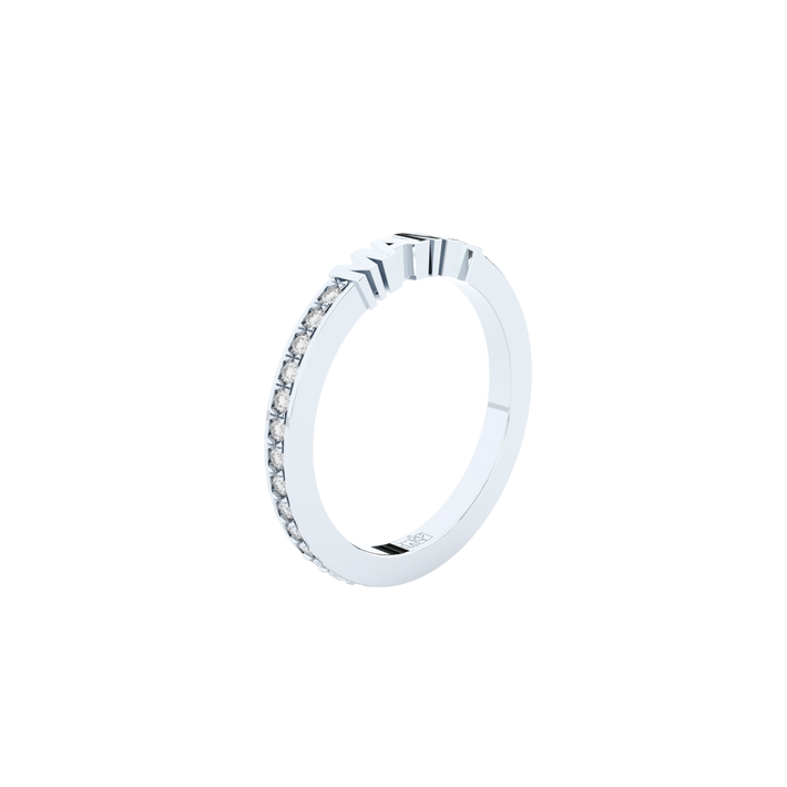 Becoming eternity ring mama, 2,5 mm, white