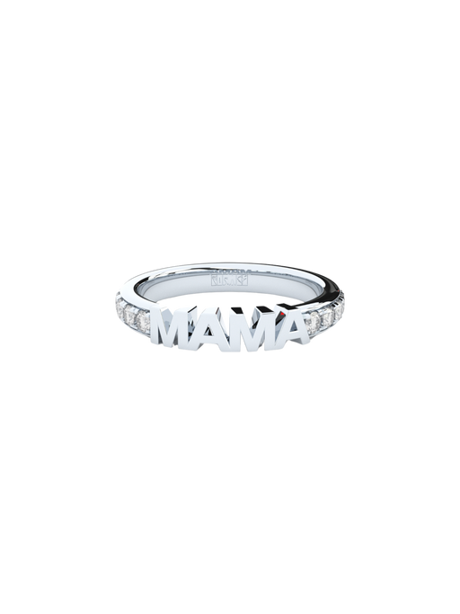 Mama luxury eternity ring, ~0,70 ct, 3,3 mm, white photo