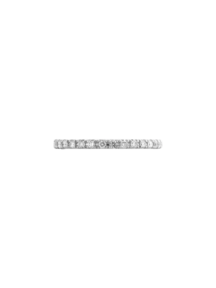 Petite grace eternity ring, 1,8 mm, white