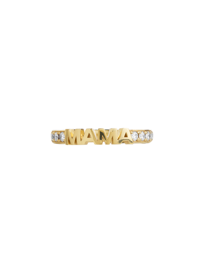 Mama luxury eternity ring, ~0,70 ct, 3 mm, yellow