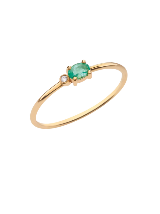 Luna Emerald Ring photo