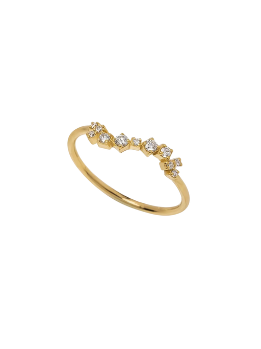 Long Diamond Synthesis Ring photo
