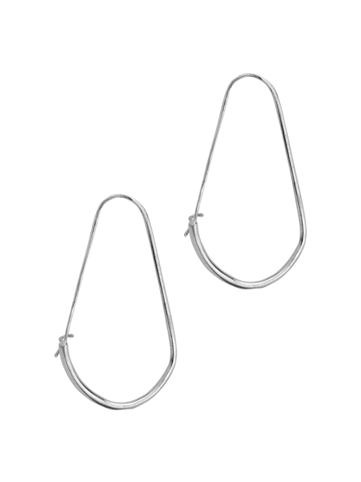 XL oval earrings photo