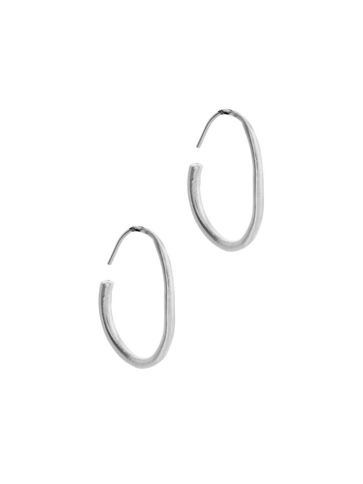 Medium oval earrings