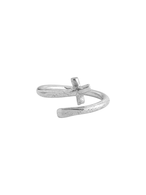 Little cross adjustable ring photo