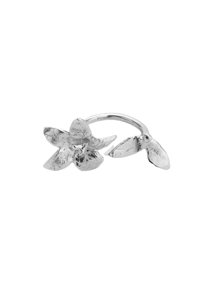 Adjustable flowers double ring