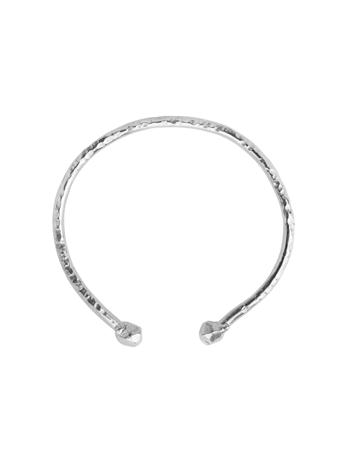 Ball adjustable bracelet silver