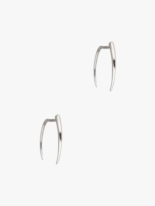 Classic infinite tusk earrings photo