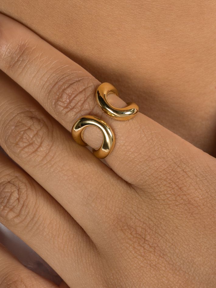 Double beam ring