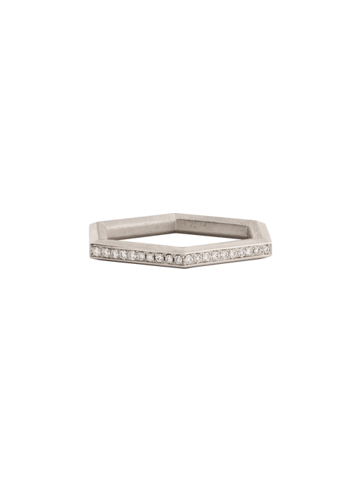 Hex bevel stack ring photo