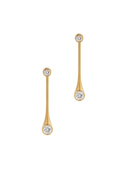 Galaxy pendulum comet earrings photo