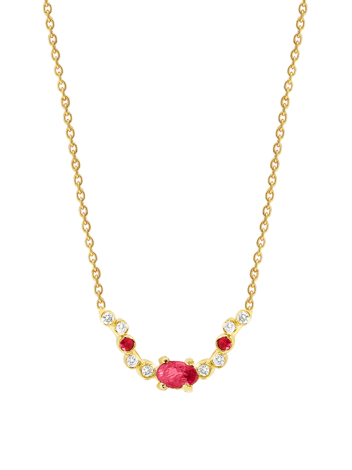 Seraphina necklace ruby