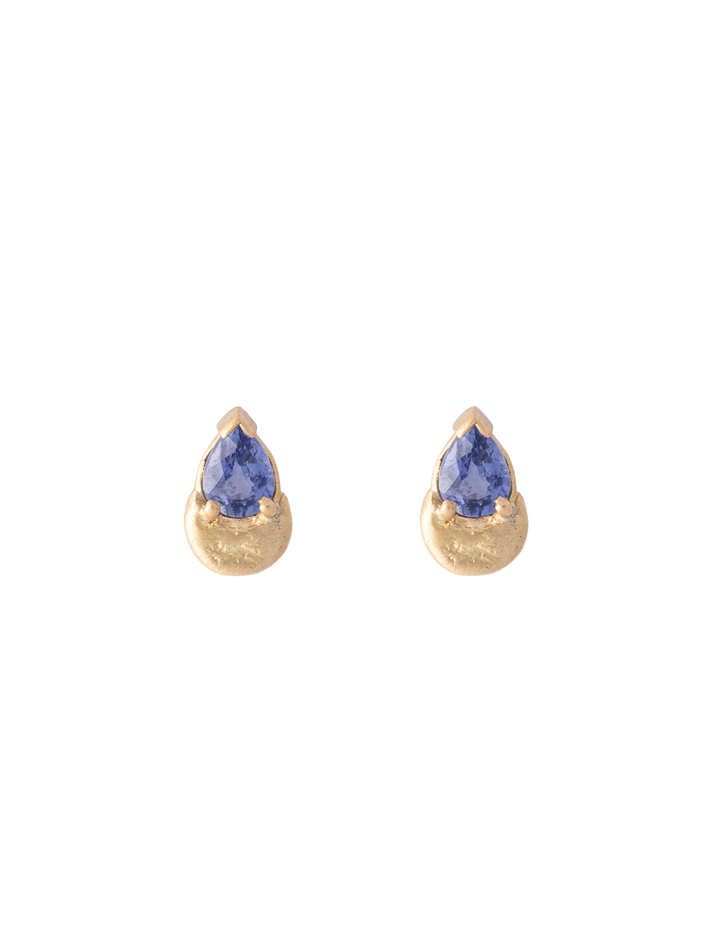 Blue sapphire roxana studs