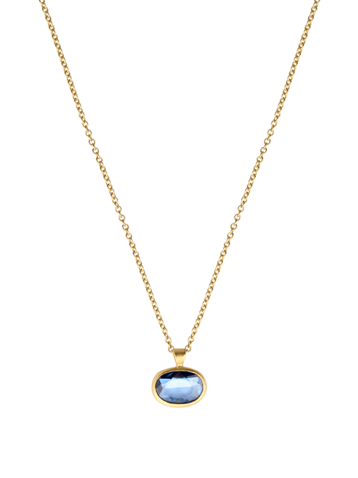 Blue sapphire parisa necklace photo