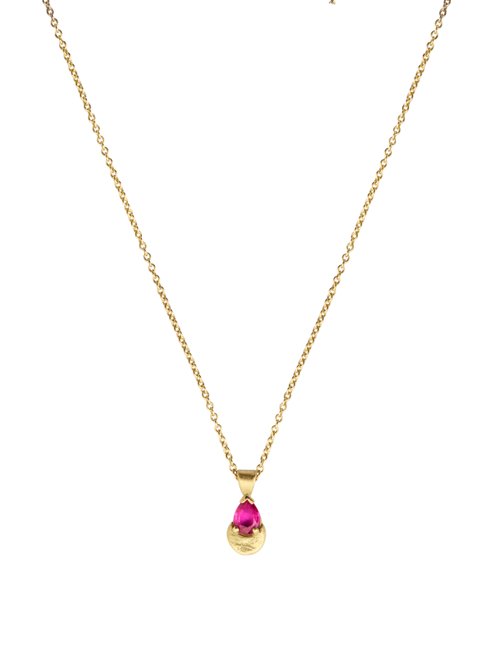  Ruby roxana pendant necklace