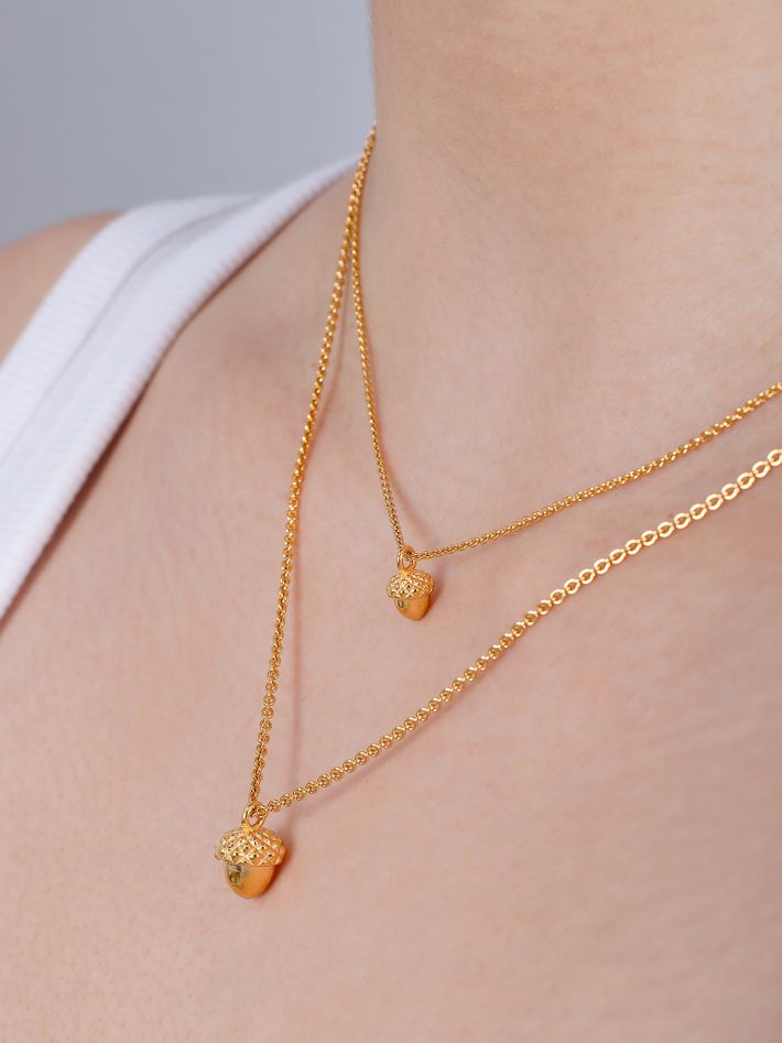 Acorn necklace
