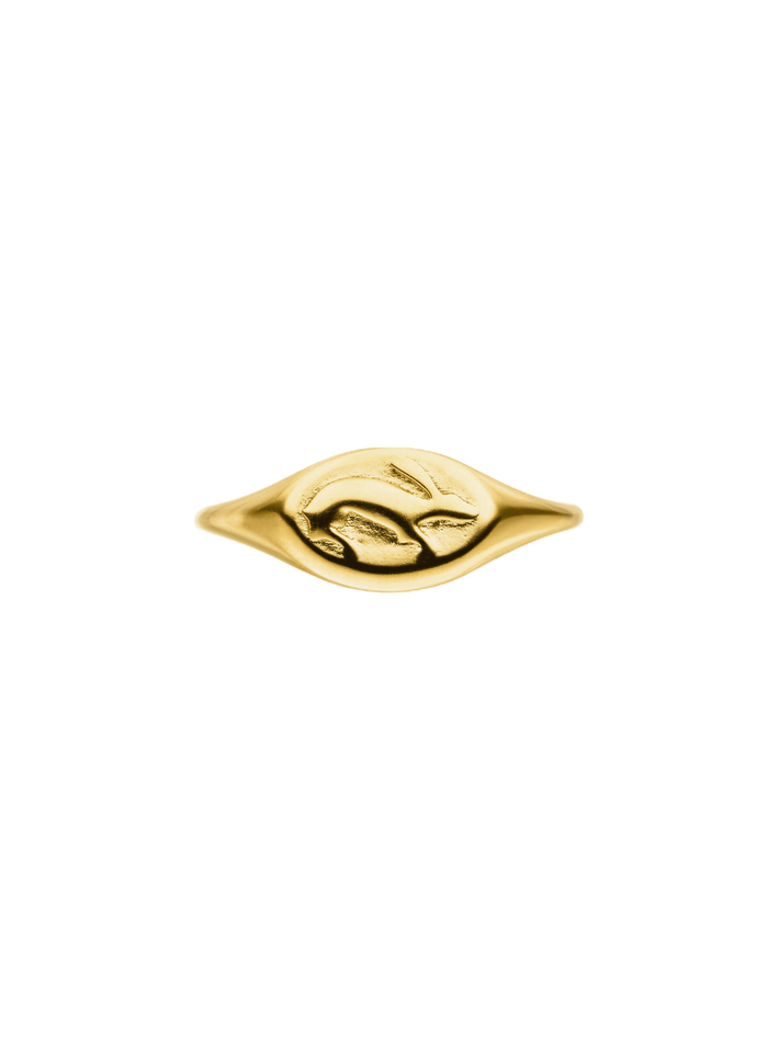 Hare signet ring