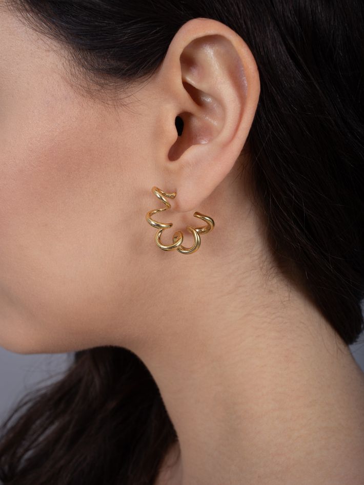 Spring earrings