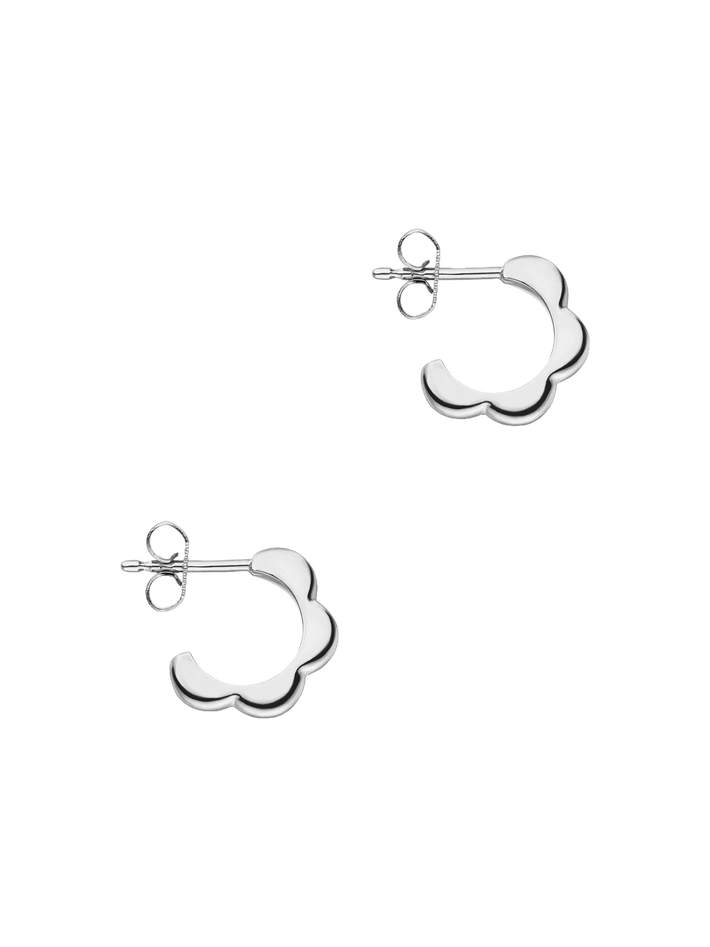 Bloom hoop earrings